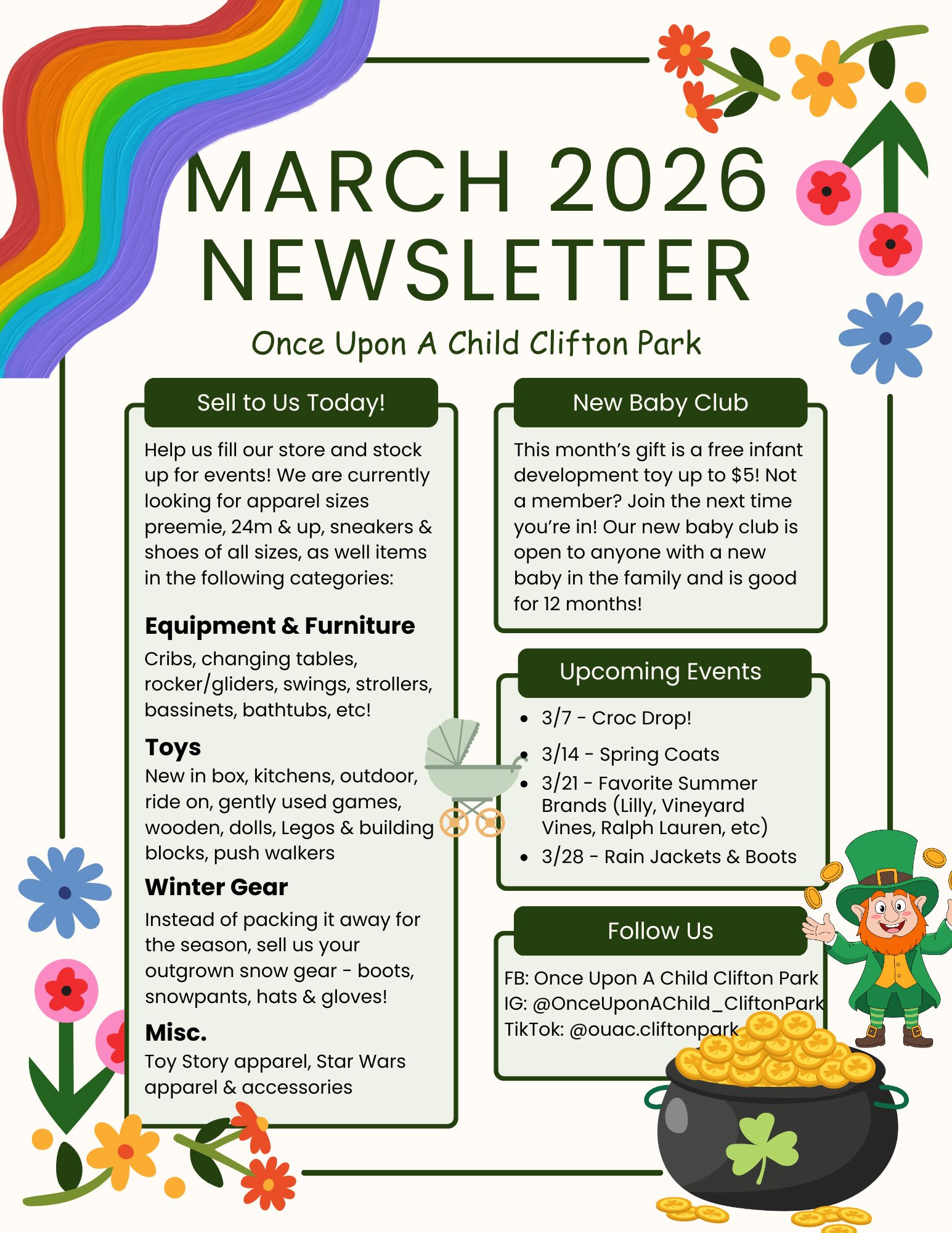 March 2026 Newsletter